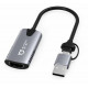 Dây Cáp chuyển USB 2.0/TYPE-C ra HDMI MD025 M-PARD