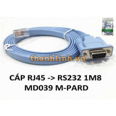 Cáp RJ45 -> RS232 1M8 MD039 M-PARD