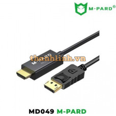 Cáp DisplayPort -> HDMI 4Kx2K Dài 1.8M M-PARD MD049