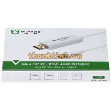 Cáp Mini Displayport K-> HDMI 1.8M MD070 M-PARD