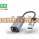 Dây Cáp chuyển USB/TYPE-C ra LAN 100M 20CM MD081 M-PARD