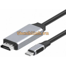 Dây Cáp chuyển TYPE-C ra HDMI 2M MD091 4K M-PARD
