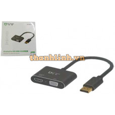 Cáp DISPLAYPORT RA HDMI/VGA MD122 M-PARD