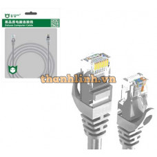 Dây cáp mạng UTP CAT5E FLUKE 1.5M MD535 3M MD532 5M MD533 20M MD537 15M MD536 10M MD534 MÀU XÁM M-PARD