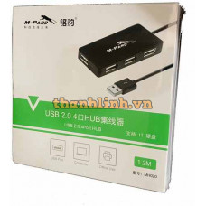 HUB 4-1 USB 2.0 1.2M M-PARD (MH020)