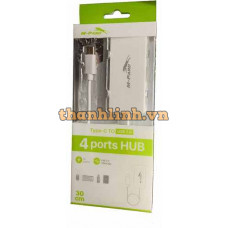 HUB TYPE-C -> 4 USB 2.0 M-PARD (MH021)