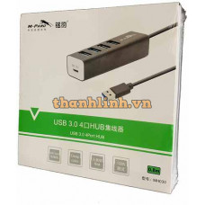 HUB 4-1 USB 3.0 0.8M M-PARD (MH030)