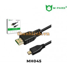 Cáp Micro HDMI -> HDMI 1920x1080@60Hz Dài 1.5m M-PARD MH045