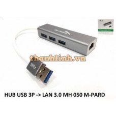 HUB USB 3P -> LAN 3.0 MH050 M-PARD