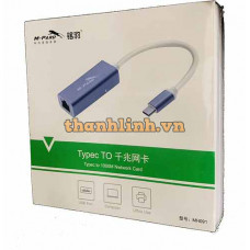 Cáp TYPE-C -> LAN M-PARD (MH091)
