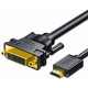 Cáp tín hiệu HDMI ra DVI 24+5L MH135 M-PARD