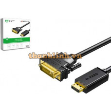 Dây cáp chuyển DISPLAYPORT RA DVI K 1.8M MH301 M-PARD