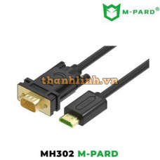 Cáp HDMI -> VGA 1920x1080@60Hz Dài 1.8M M-PARD MH302
