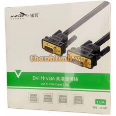 Cáp DVI 24+1 -> VGA 1.8M M-PARD (MH303)