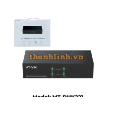 Bộ chuyển Mạch KVM DP + HDMI 4K 60Hz MT-VIKI MT-DHK221