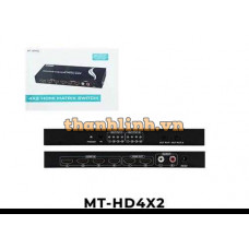 Bộ Chia HDMI 4 Cổng Vào 2 Cổng Ra MT-VIKI MT-HD4X2