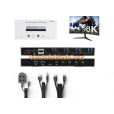 Bộ chuyển Đổi HDMI USB 3.0 KVM 4 Port MT-VIKI MT-KH804
