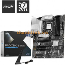 Mainboard MSI PRO Z890-S WIFI DDR5 (Wifi+Bluetooth+Thunderbolt 4)