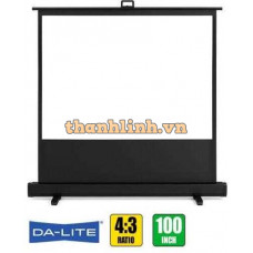 Màn chiếu để sàn kéo tay FU100TS