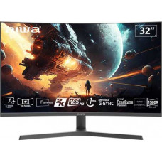 Màn hình AIWA Gaming MZ320G-Y QHD | 31.5 inch, 2K, VA, 165Hz, 1ms, cong