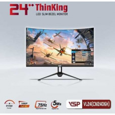 Màn hình LCD 24” AOC C24G2/74 FHD VA 165Hz 1ms HDR Freesync Gaming Cong Chính Hãng