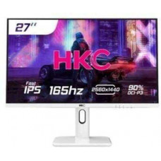 Màn hình gaming HKC MG27T3Q | 27 inch, QHD, IPS, 165Hz, 1ms, 400 nits, trắng