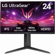 Màn hình Gaming LG 24GS65F-B.ATV | 24.8 inch, Full HD, IPS, 180Hz, 1ms, chân xoay