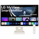 Màn hình thông minh LG 25SR50F-W (24.5Inch/ Full HD/ 8ms/ IPS/ Loa/Wi-Fi/Bluetooth)