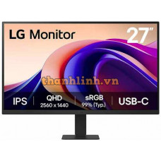 Màn Hình LG 27U631A-B (27 inch/QHD/IPS/100Hz/5ms/USB-C 15W)