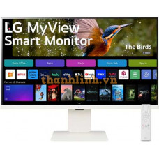 Màn hình thông minh LG MyView 32SR83U-W (31.5Inch/ 4K (3840 x 2160)/ 5ms/ IPS/ Loa/Wi-Fi/Bluetooth)
