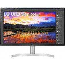 Màn Hình Gaming LG 32UN650-W (31.5 inch/4K/IPS/60Hz/5ms/350nits/HDMI+DP/Phẳng)