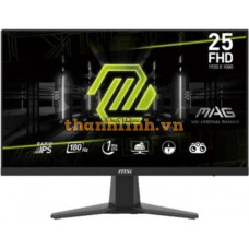 Màn hình Gaming MSI MAG (256F / 3BC1) 24.5 inch / FHD / 1ms / 180Hz / 250 nits / Rapid IPS