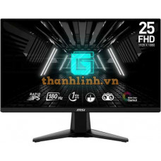 Màn hình Gaming MSI G255F | 24.5 inch, Full HD, IPS, 180Hz, 1ms, phẳng