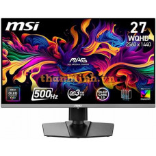 Màn hình MSI MAG 272QP QD-OLED X50 (27 inch/WQHD/QD-OLED/QD-OLED/500Hz/0.03ms)