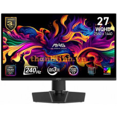 Màn hình MSI MAG 273QP QD-OLED X24 (27 inch/WQHD/OLED/240Hz/0.03ms)