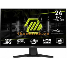 Màn hình MSI MAG 274F (27 inch/FHD/Rapid IPS/200Hz/0.5ms)
