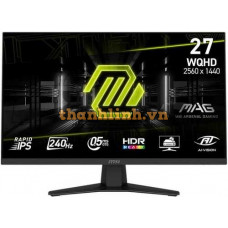 Màn hình gaming MSI MAG 274F X24 (27Inch/ QHD (2560x1440)/ 0,5ms/ 240Hz/ 300cd/m2/ IPS)