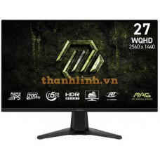 Màn hình gaming MSI MAG 275QF E20 (27Inch/ 2K/ 0,5ms/ 200Hz/ 300cd/m2/ IPS)