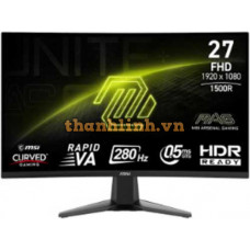 Màn hình cong MSI MAG 276CXF 27" FHD 280Hz 27 inch / FHD (1920 x 1080) / 0.5ms / 280Hz / 250 nits / VA