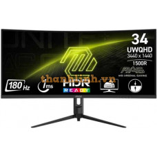 Màn hình MSI MAG 342CQR E2 (34 inch/UWQHD/VA/180Hz/1ms)