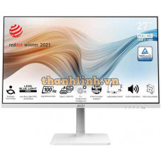 Màn hình MSI Modern MD272XPW (27 inch/FHD/IPS/100Hz/1ms/USB-C 65W)