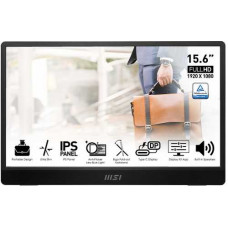 Màn hình di động MSI PRO MP161 (15.6Inch/ Full HD/ 4ms/ 60HZ/ 250cd/m2/ IPS/ Loa/ Type-C)