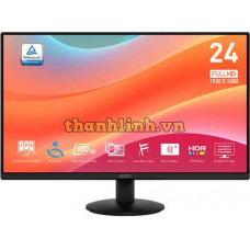Màn hình văn phòng MSI Pro MP242L | 24 inch, Full HD, IPS, 100Hz, 1ms