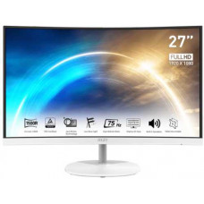 Màn hình cong MSI PRO MP271CAW Trắng (27.0Inch/ Full HD/ 75HZ/ 250cd/m2/ VA/ Loa)