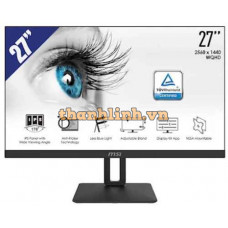Màn hình gaming MSI Pro MP273QP - 3PB6 27inch (2K/IPS/75Hz/1 ms)