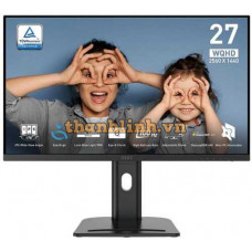 Màn hình MSI PRO MP273QP-E2 (27Inch/ QHD (2560x1440)/ 1ms/ 100HZ/ 400cd/m2/ IPS/ Tích hợp loa)