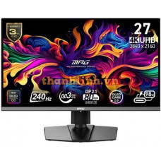 Màn hình gaming MSI MPG272URX QD-OLED (27Inch/ 4K (3840 x 2160)/ 0.03ms/ 240Hz/ 250cd/m2/ OLED)