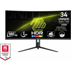 Màn hình cong MSI Optix MAG342CQR E2 34 Inch VA 2K 180Hz OPTIX-MAG342CQR-E2