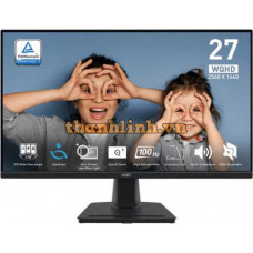 Màn hình MSI PRO MP275Q 27" 2K 100Hz 27 inch / WQHD (2560 x 1440) / 1ms / 100Hz / 300 nits / IPS