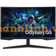 Màn hình cong gaming Samsung Odyssey G5 LS27CG552EEXXV (2K (2560x1440)/ 27.0Inch/ 1ms/ 165Hz/ 300 cd/m2/ VA)